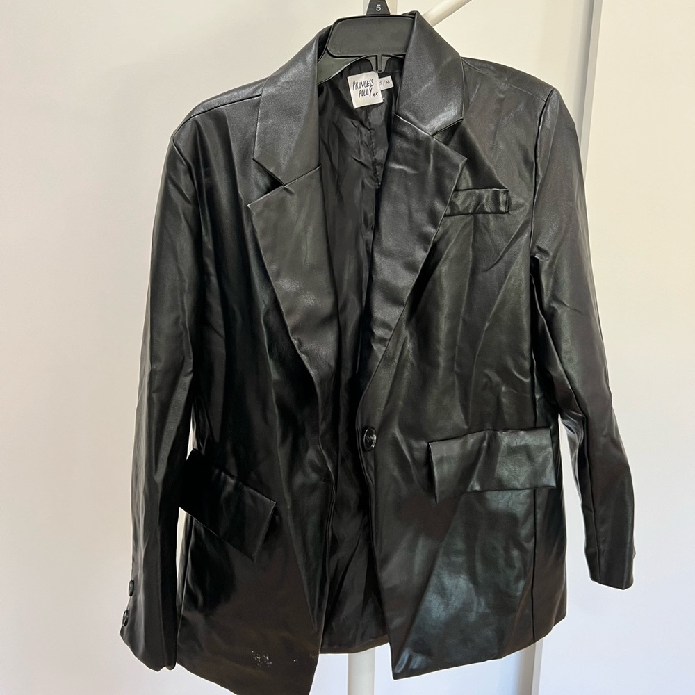 Princess Polly leather jacket!